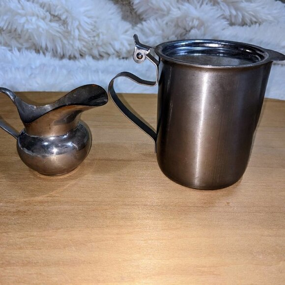 Silver Metal Serveware Vintage Decor - Picture 6 of 12